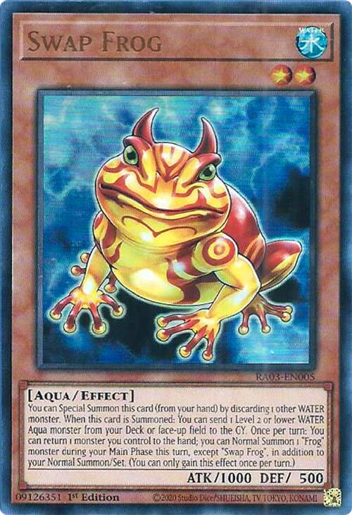 Swap Frog (UR) [RA03-EN005] Ultra Rare | GnG Games