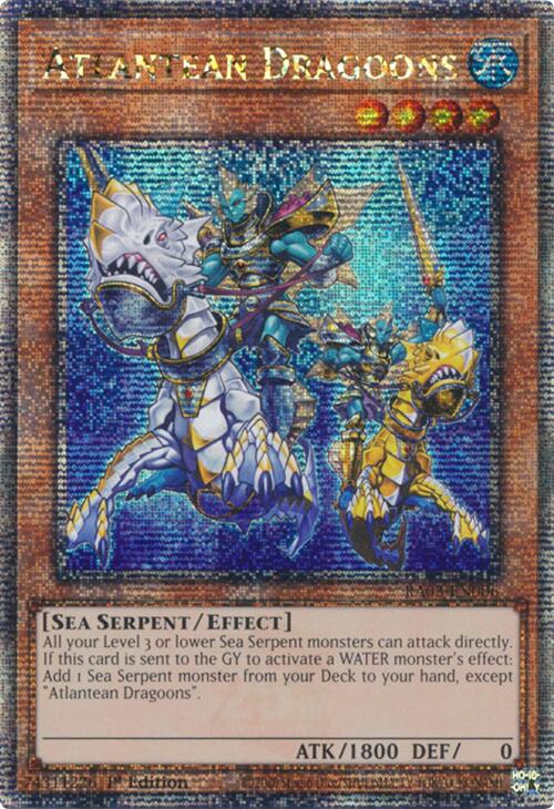 Atlantean Dragoons (Quarter Century Secret Rare) [RA03-EN006] Quarter Century Secret Rare | GnG Games