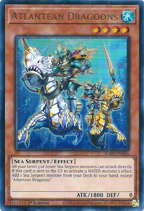 Atlantean Dragoons (UR) [RA03-EN006] Ultra Rare | GnG Games