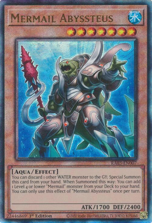 Mermail Abyssteus (UTR) [RA03-EN007] Prismatic Ultimate Rare | GnG Games