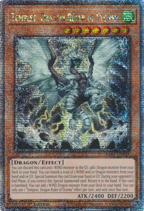 Tempest, Dragon Ruler of Storms (Quarter Century Secret Rare) [RA03-EN011] Quarter Century Secret Rare | GnG Games