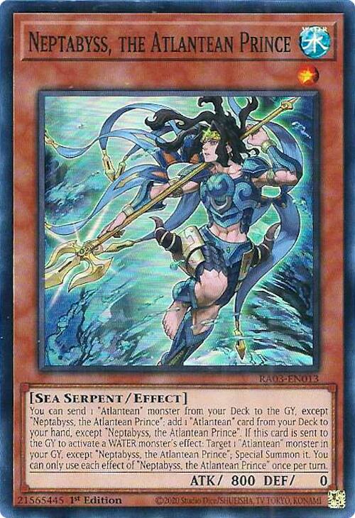 Neptabyss, the Atlantean Prince [RA03-EN013] Super Rare | GnG Games