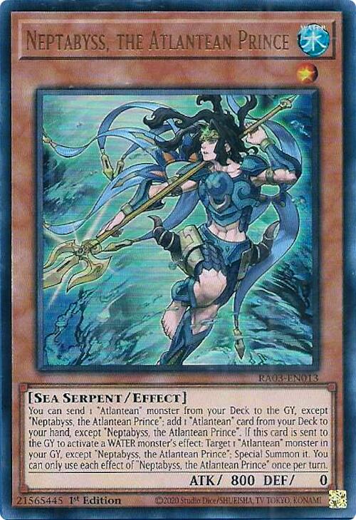 Neptabyss, the Atlantean Prince (UR) [RA03-EN013] Ultra Rare | GnG Games