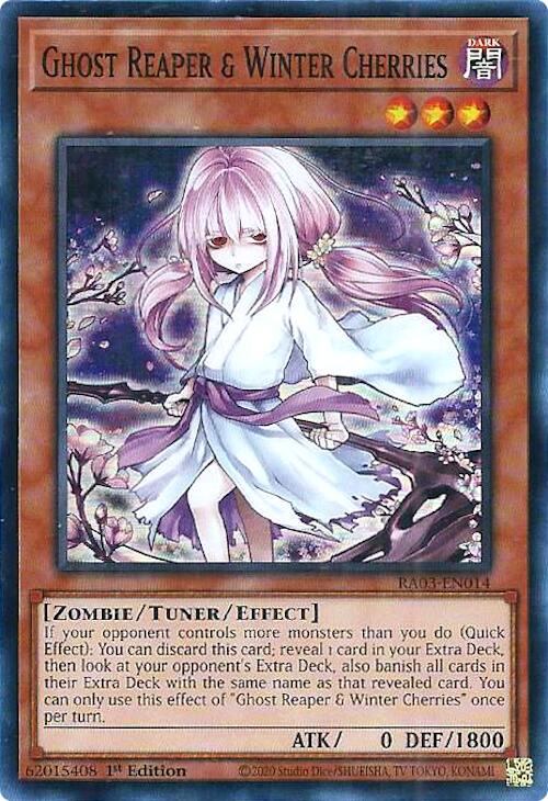 Ghost Reaper & Winter Cherries (Alternate Art) [RA03-EN014] Super Rare | GnG Games