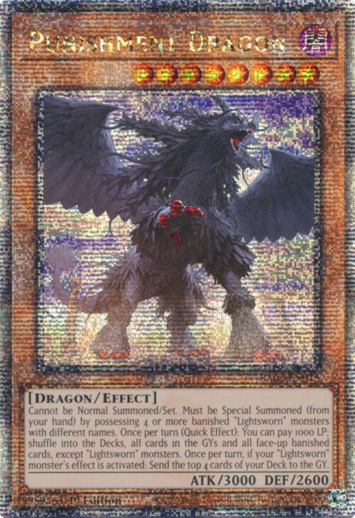 Punishment Dragon (Quarter Century Secret Rare) [RA03-EN015] Quarter Century Secret Rare | GnG Games