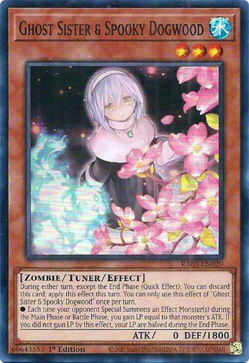 Ghost Sister & Spooky Dogwood [RA03-EN020] Super Rare | GnG Games