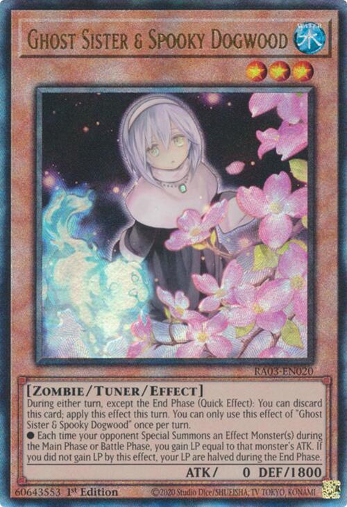 Ghost Sister & Spooky Dogwood (UTR) [RA03-EN020] Prismatic Ultimate Rare | GnG Games