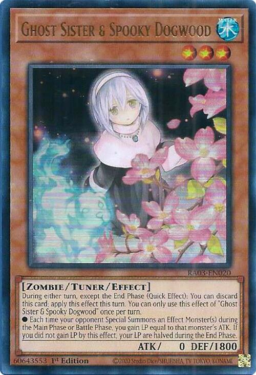 Ghost Sister & Spooky Dogwood (UR) [RA03-EN020] Ultra Rare | GnG Games