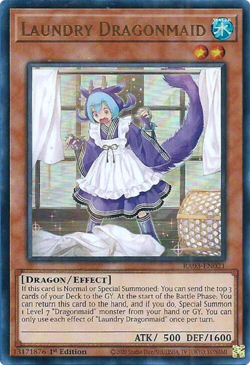 Laundry Dragonmaid (UR) [RA03-EN021] Ultra Rare | GnG Games