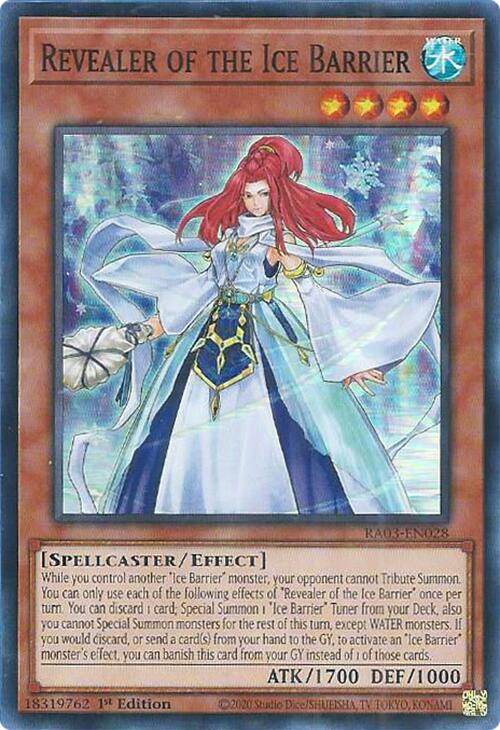 Revealer of the Ice Barrier [RA03-EN028] Super Rare | GnG Games