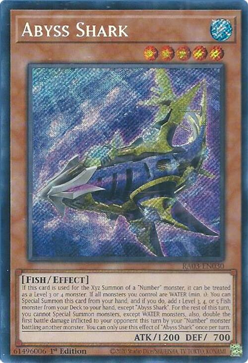 Abyss Shark (Secret Rare) [RA03-EN030] Secret Rare | GnG Games