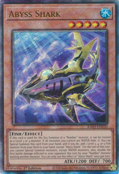 Abyss Shark (UTR) [RA03-EN030] Prismatic Ultimate Rare | GnG Games