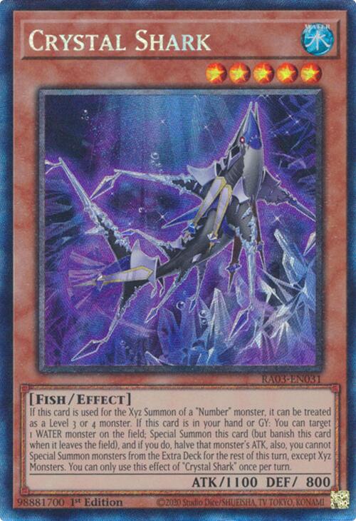 Crystal Shark (CR) [RA03-EN031] Prismatic Collector's Rare | GnG Games