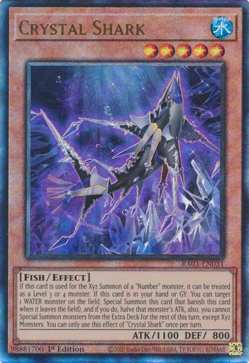 Crystal Shark (UTR) [RA03-EN031] Prismatic Ultimate Rare | GnG Games