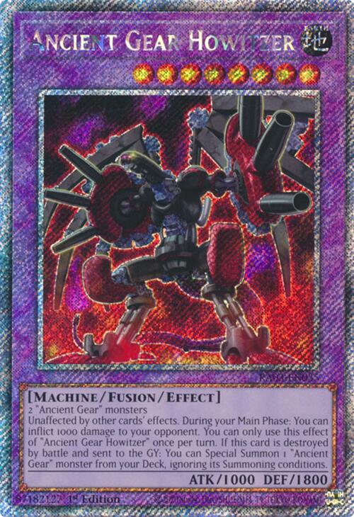 Ancient Gear Howitzer (Platinum Secret Rare) [RA03-EN035] Platinum Secret Rare | GnG Games