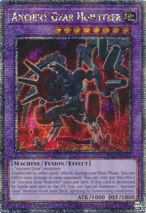 Ancient Gear Howitzer (Quarter Century Secret Rare) [RA03-EN035] Quarter Century Secret Rare | GnG Games