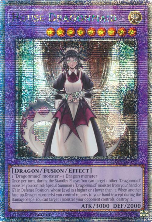 House Dragonmaid (Quarter Century Secret Rare) [RA03-EN037] Quarter Century Secret Rare | GnG Games