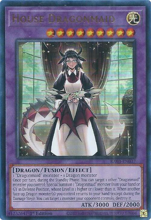 House Dragonmaid (UR) [RA03-EN037] Ultra Rare | GnG Games