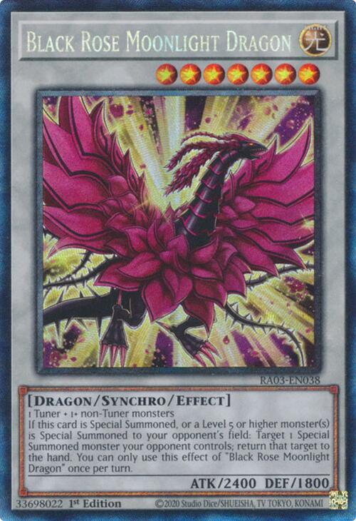 Black Rose Moonlight Dragon (CR) [RA03-EN038] Prismatic Collector's Rare | GnG Games