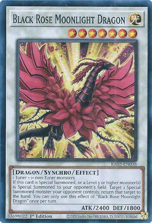 Black Rose Moonlight Dragon [RA03-EN038] Super Rare | GnG Games