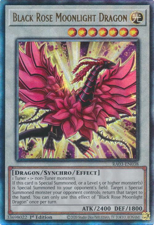 Black Rose Moonlight Dragon (UTR) [RA03-EN038] Prismatic Ultimate Rare | GnG Games