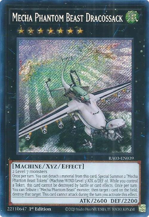 Mecha Phantom Beast Dracossack (Secret Rare) [RA03-EN039] Secret Rare | GnG Games