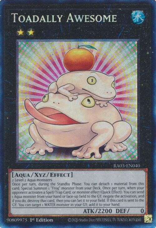 Toadally Awesome (CR) [RA03-EN040] Prismatic Collector's Rare | GnG Games