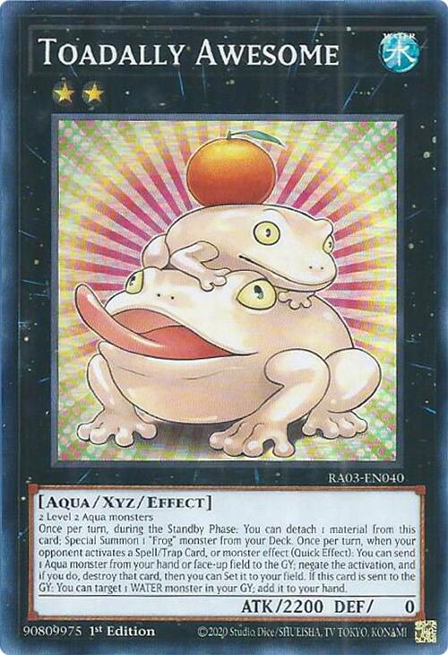 Toadally Awesome [RA03-EN040] Super Rare | GnG Games