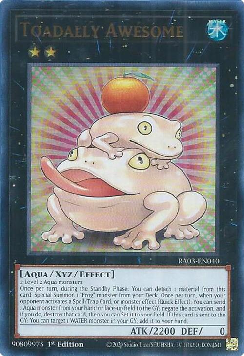 Toadally Awesome (UR) [RA03-EN040] Ultra Rare | GnG Games