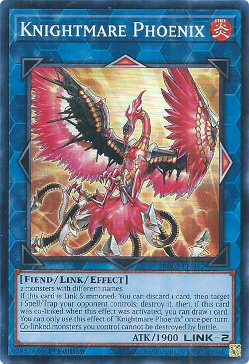 Knightmare Phoenix [RA03-EN042] Super Rare | GnG Games