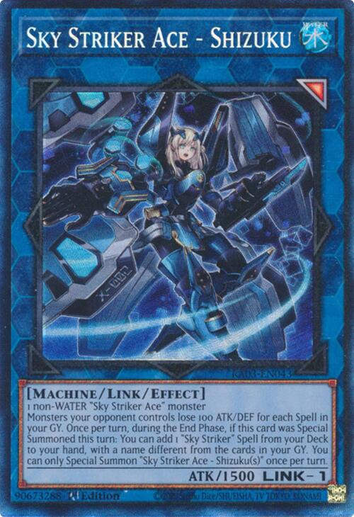 Sky Striker Ace - Shizuku (CR) [RA03-EN043] Prismatic Collector's Rare | GnG Games