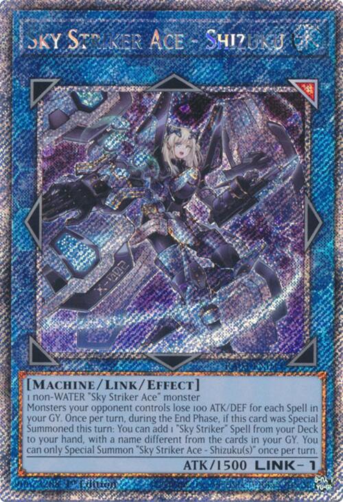 Sky Striker Ace - Shizuku (Platinum Secret Rare) [RA03-EN043] Platinum Secret Rare | GnG Games