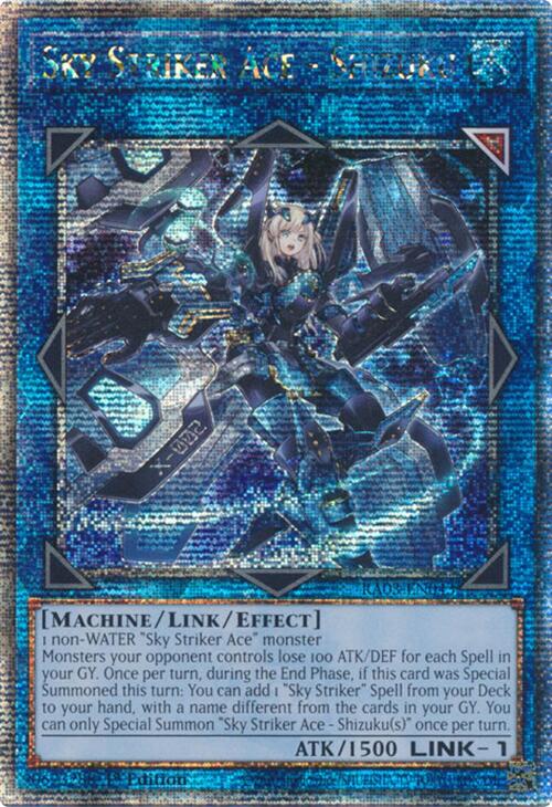 Sky Striker Ace - Shizuku (Quarter Century Secret Rare) [RA03-EN043] Quarter Century Secret Rare | GnG Games