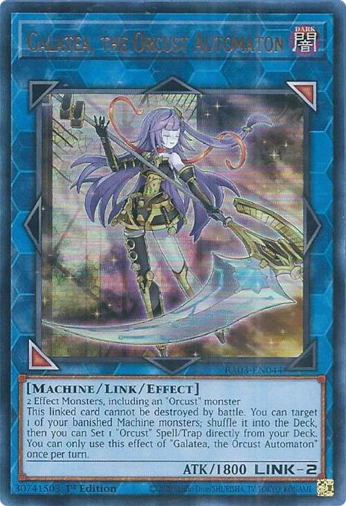 Galatea, the Orcust Automaton (UR) [RA03-EN044] Ultra Rare | GnG Games