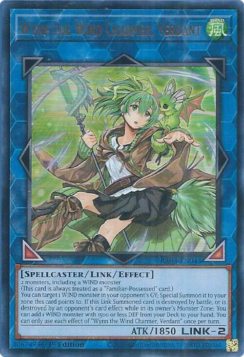 Wynn the Wind Charmer, Verdant (UR) [RA03-EN045] Ultra Rare | GnG Games