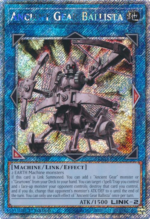 Ancient Gear Ballista (Platinum Secret Rare) [RA03-EN046] Platinum Secret Rare | GnG Games