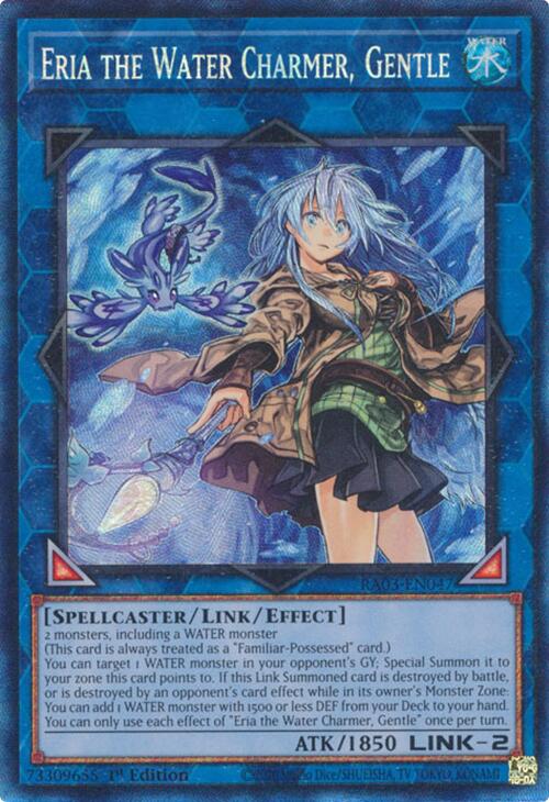 Eria the Water Charmer, Gentle (CR) [RA03-EN047] Prismatic Collector's Rare | GnG Games