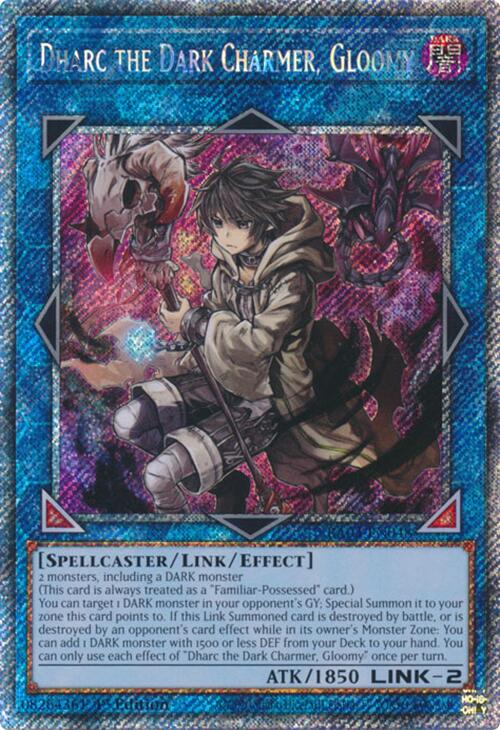 Dharc the Dark Charmer, Gloomy (Platinum Secret Rare) [RA03-EN048] Platinum Secret Rare | GnG Games