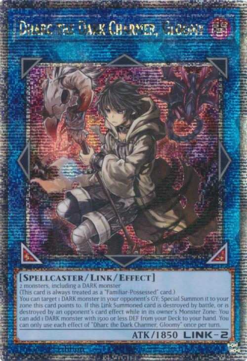 Dharc the Dark Charmer, Gloomy (Quarter Century Secret Rare) [RA03-EN048] Quarter Century Secret Rare | GnG Games