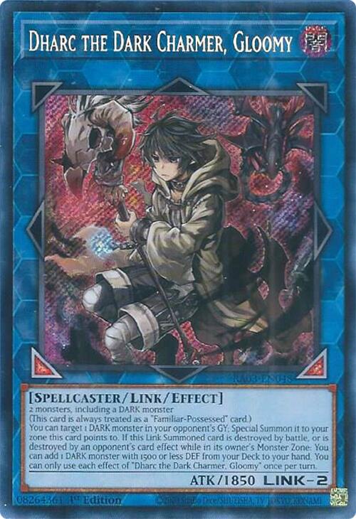 Dharc the Dark Charmer, Gloomy (Secret Rare) [RA03-EN048] Secret Rare | GnG Games