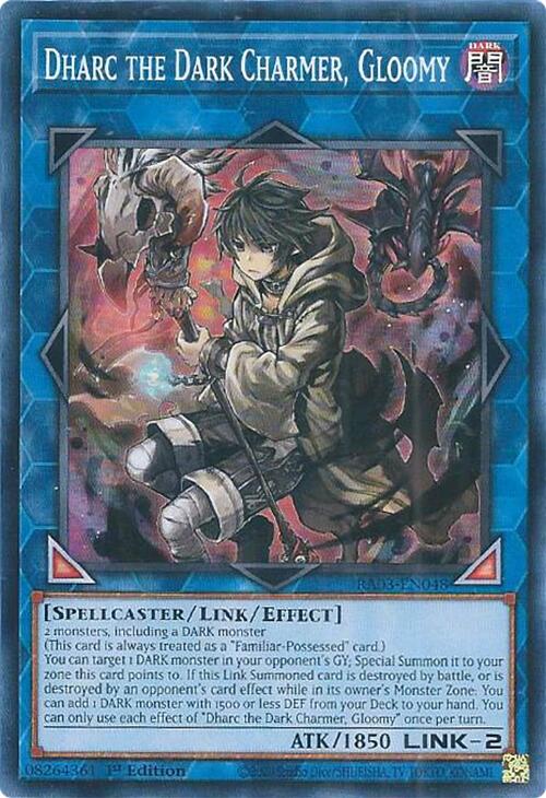 Dharc the Dark Charmer, Gloomy [RA03-EN048] Super Rare | GnG Games