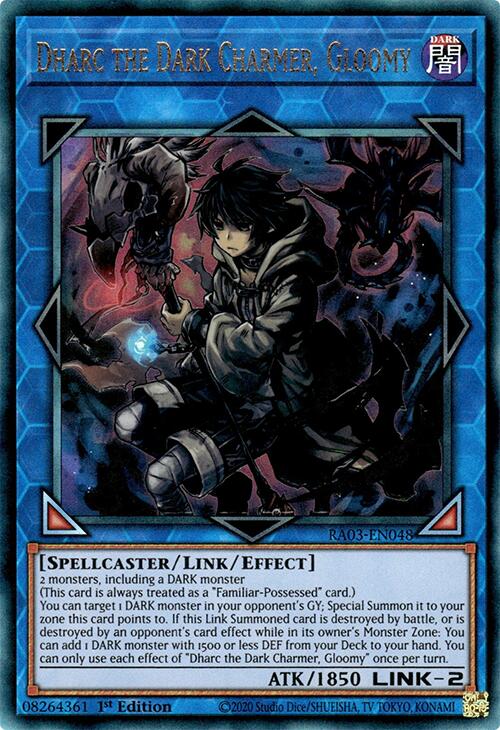 Dharc the Dark Charmer, Gloomy (UTR) [RA03-EN048] Prismatic Ultimate Rare | GnG Games