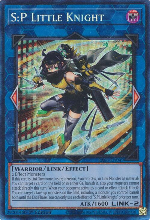 S:P Little Knight (CR) [RA03-EN049] Prismatic Collector's Rare | GnG Games