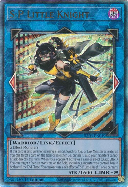 S:P Little Knight (UTR) [RA03-EN049] Prismatic Ultimate Rare | GnG Games