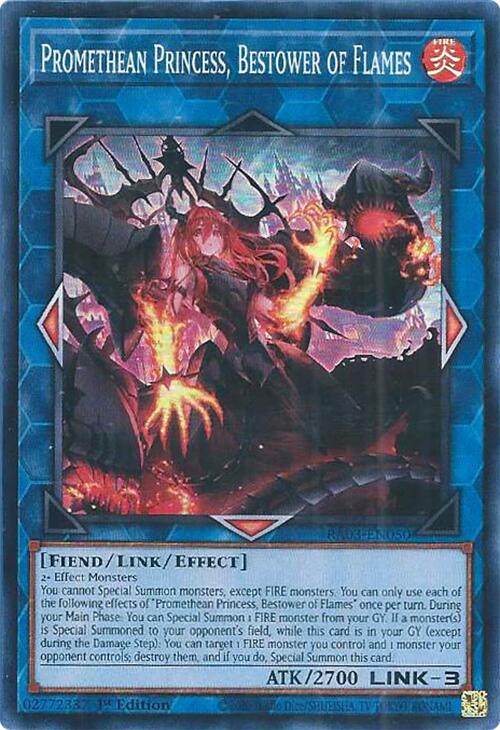 Promethean Princess, Bestower of Flames [RA03-EN050] Super Rare | GnG Games