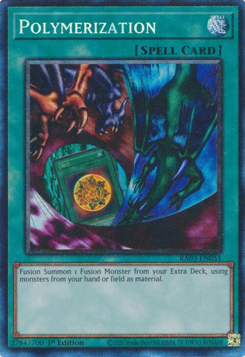 Polymerization (Alternate Art) (CR) [RA03-EN051] Prismatic Collector's Rare | GnG Games