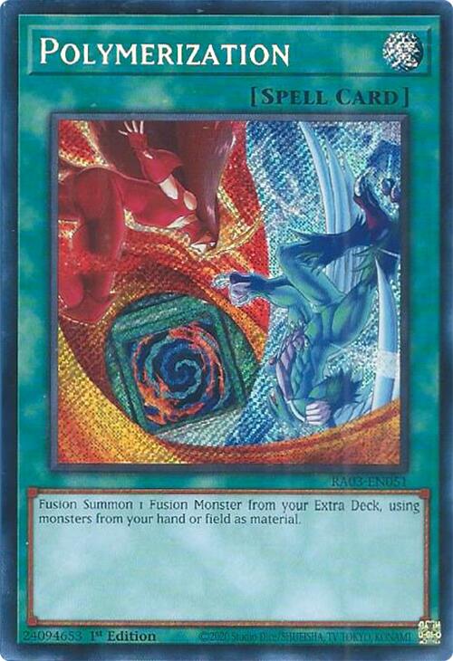 Polymerization (Secret Rare) [RA03-EN051] Secret Rare | GnG Games