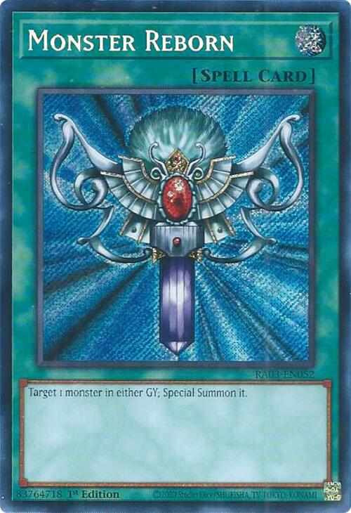 Monster Reborn (Secret Rare) [RA03-EN052] Secret Rare | GnG Games