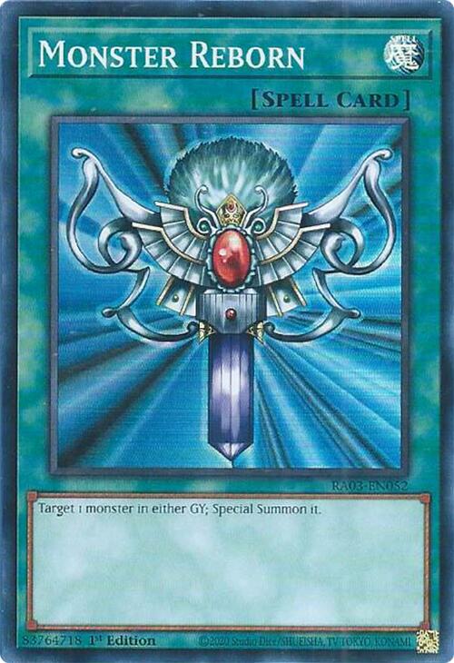 Monster Reborn [RA03-EN052] Super Rare | GnG Games