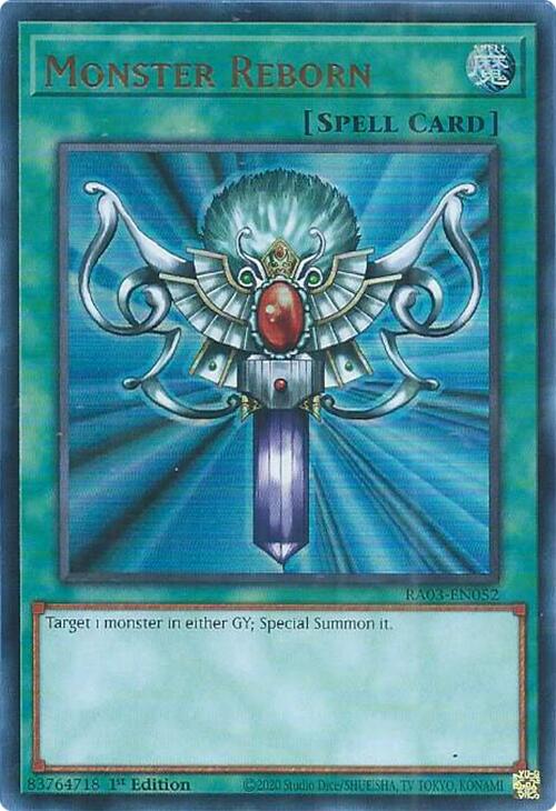 Monster Reborn (UR) [RA03-EN052] Ultra Rare | GnG Games
